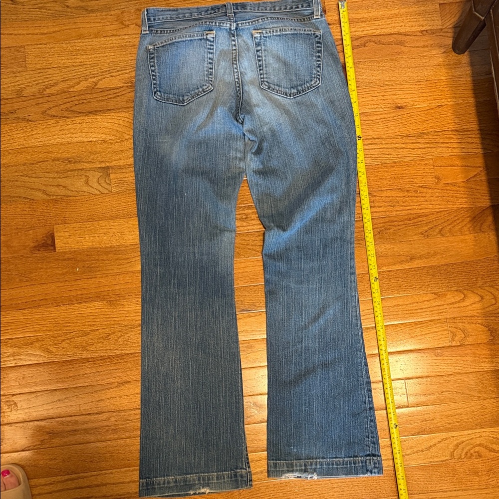 GAP Women's Light Blue Flared Jeans - Picture 5 of 6